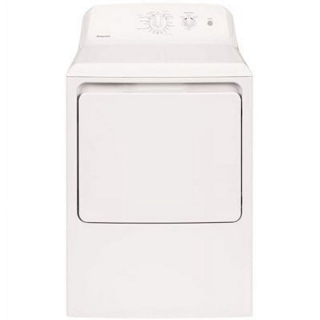 Hotpoint HTX24EASKWS 27 UL Listed Front Load Electric Dryer with 6.2 cu. ft. Capacity 4 Cycles Auto Dry Delicate Cycle Upfront Lint Filter and End-of-Cycle Signal: White