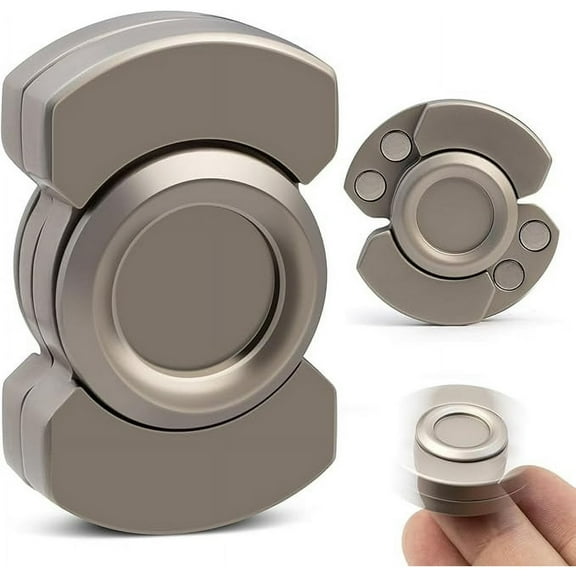 Hotpom 3-in-1 Fidget Spinner, Slider, Clicker&nbsp;2025 Latest Portable Fidget Toys Adults for Stress Relief, Focus and Anxiety Reduction, Fun Accessory