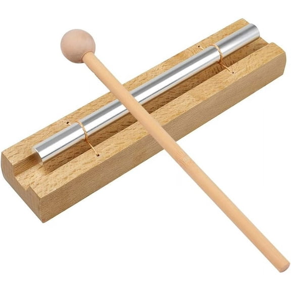 Hotpom Hand Chimes for Classroom Meditation Chimes Bells, Percussion Instruments with Single Tones for Meditation/ Yoga Relaxation and Soothing