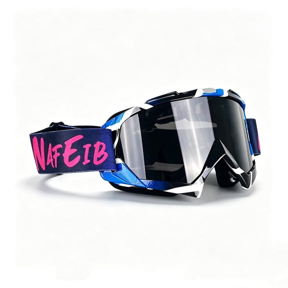 Hotpom Sports Goggles UV Protection, Cycling Ski Snow Goggles for Men Women, Windproof Anti-Fog Impact-Resistant Outdoor Eyewear (Purple/Gray)