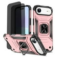 thumbnail image 1 of Hotpom for iPhone 17 Case with 2 Pack Privacy Screen Protector Dual Layer Rugged Shockproof Protection with 360° Rotating Stand and Car Mount Capability, Pink, 1 of 7
