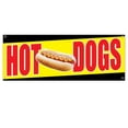 thumbnail image 1 of Hots Dogs 13 oz Vinyl Banner With Metal Grommets, 1 of 5