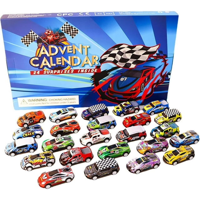 Hots Wheels Cars Advent Calendar 2024, Boys Christmas Advent Calendar