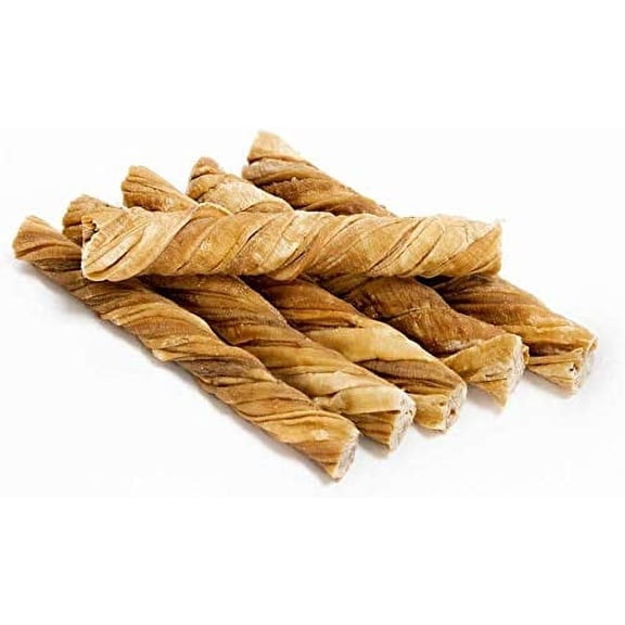 Hotspot Pets Beef Tripe Twists for Dogs | All-Natural 100% Beef Dog Chew Treat Sticks | Made from Grass Fed Cattle | Great Alternative to Rawhide and Bully Sticks (10 Pack)