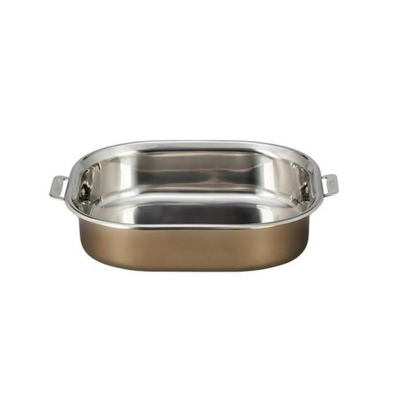 Hotstone Taupe Cucina French Oven with Lid - Induction Bottom