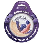 Endurance Condoms -Blueberry - 3 Pack