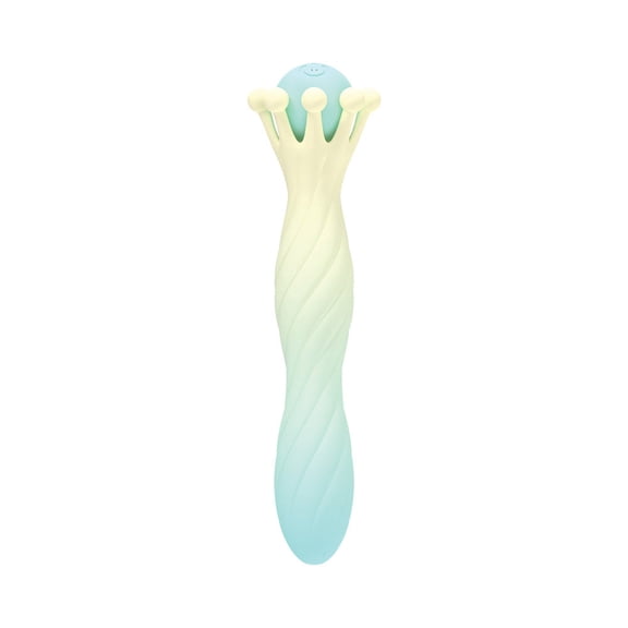 Hott Products Wet Dreams Crown Jewel Crown Sceptor G-Spot Vibrator, Multicolor