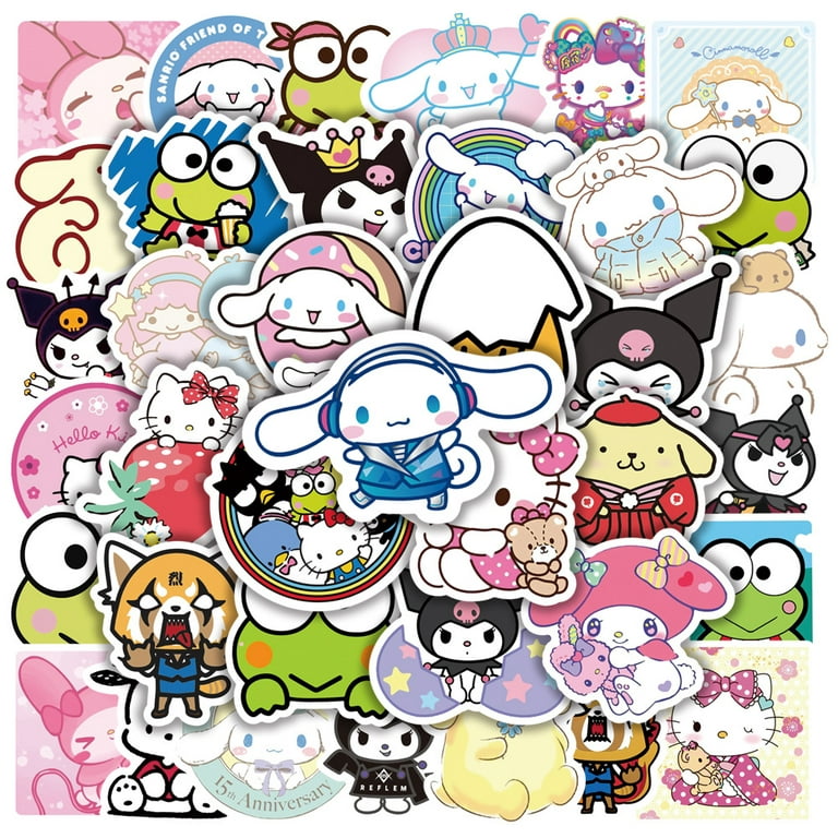 Sanrio Characters Kawaik Stickers Kuromi