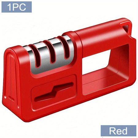 Hottest Knife Sharpener,4-in-1 Kitchen Chef Knife and Scissors Sharpener, Professional Diamond Rods Expertly Sharpen Steel, Ceramic Knives and Scissors Easily, Manual Knife Sharpeners