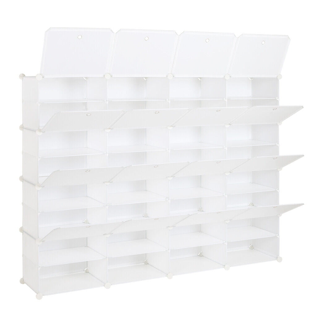 Hottest Rack Hottest Portable Shoe Rack Organizer 64 Pair Tower Shelf Storage ...
