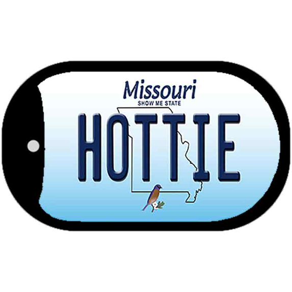 Hottie Missouri Novelty Metal Dog Tag Necklace DT-10254 2" x 1" Dog Tag (DT)