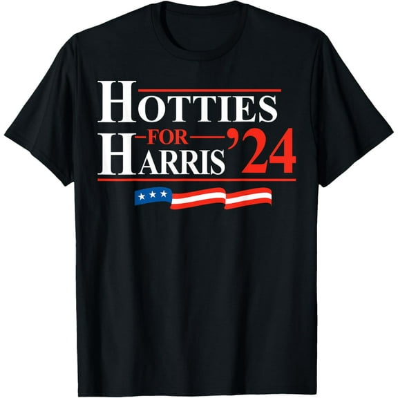 Hotties for Harris Shirt Kamala Harris For President 2024 T-Shirt