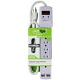 thumbnail image 1 of Hottips Home Surge Protection 6 AC Outlets & 2 USB Ports Power Strip - White, 1 of 2