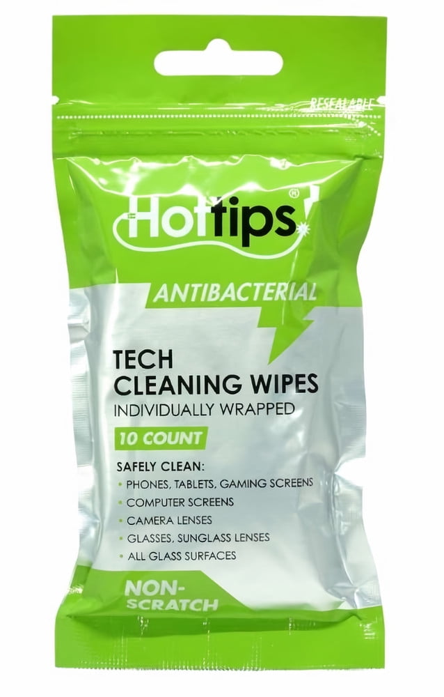 Hottips Tech Cleaning Wipes (Pack of 3)