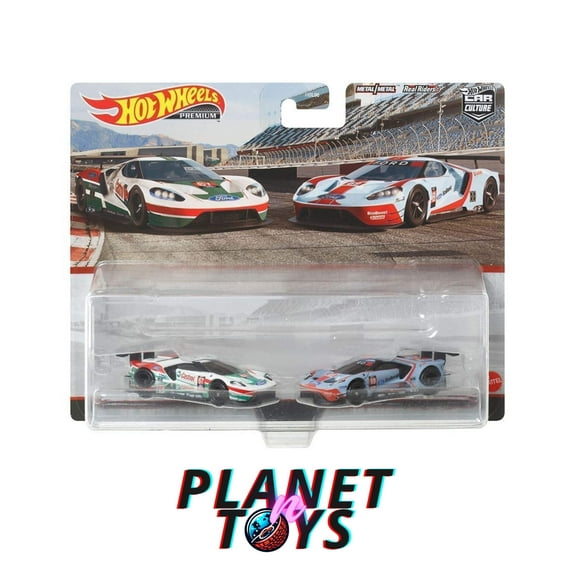 Hot Wheels 1:64 Car Culture 2 Pack 2016 Ford GT Racing