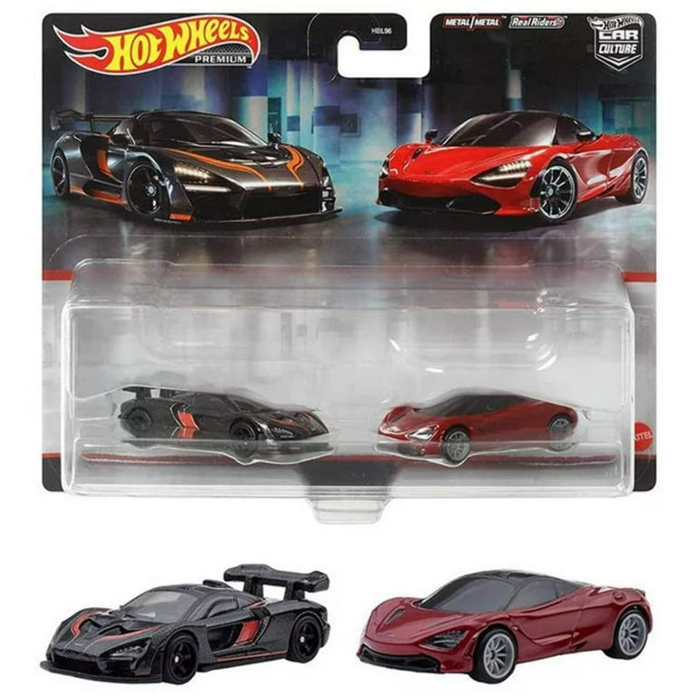 Mattel Hot Wheels Premium Twin Pack McLaren Senna, 720S 1/64