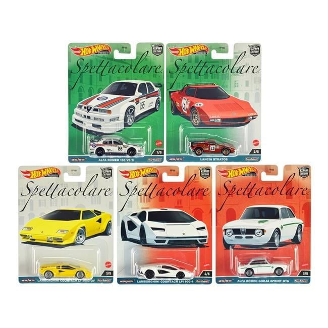 Hot Wheels Spettacolare 5-Piece Car Culture Series Diecast Model