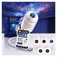 thumbnail image 1 of Hotyverty Night Light Projector, 2026 New Hd Smart Dynamic 5d Holographic Projector Plug and Play Hd Star Projector, 360° Adjustable Galaxy and Ocean Projectors for Ceiling (5 Projection Films), 1 of 9