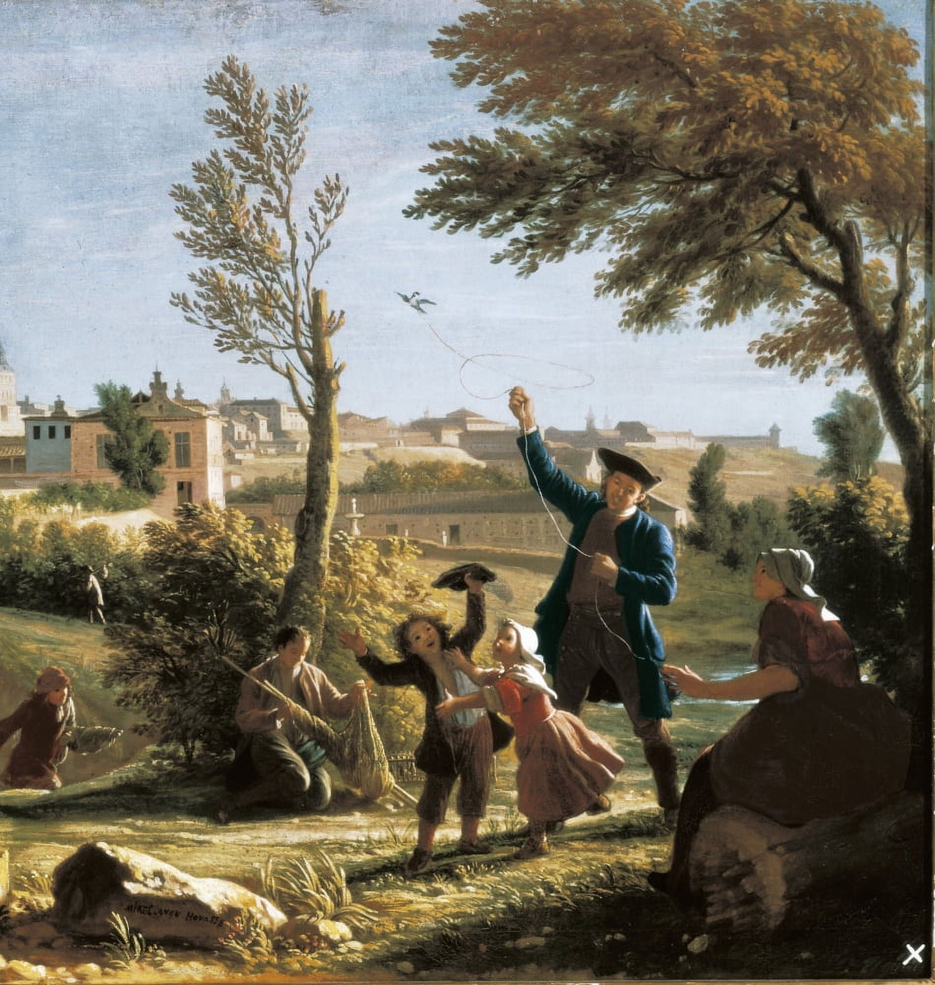 Houasse Michel-Ange (1680-1730) Canvas Art - (24 x 36)