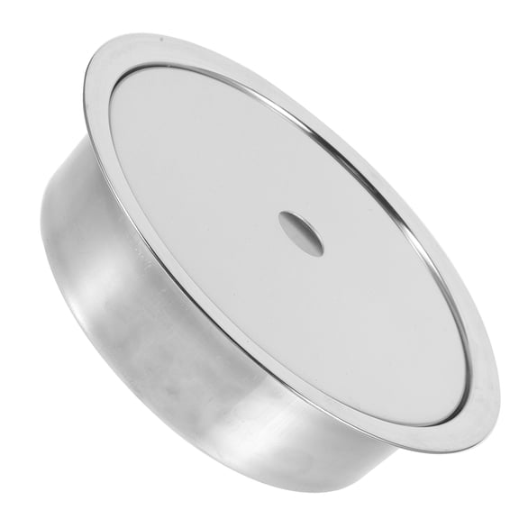 Houderco 1 Set Induction Hob Adapter Circular 23.8x23.8x2.5in for Cookware Use