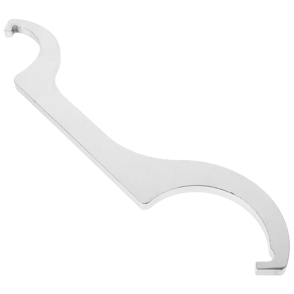 Houderco 1Set C Shaped Spanner Wrench Universal Adjustable Double-Ended Wrench Carbon Steel Mechanics Tool