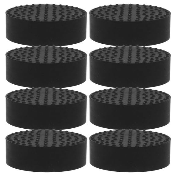 Houderco 8Pcs Hard Rubber Block for Flowerpot 1.9x1.9x0.6in