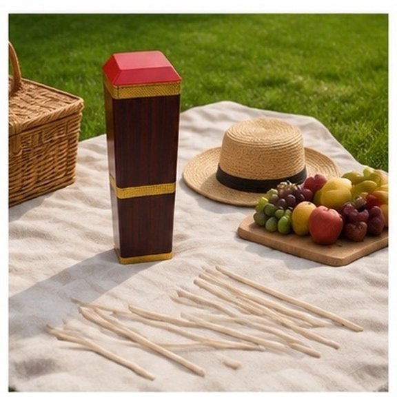 Houderco Pitch Pot Arrows Game Set, Chinese Tossing Activity for Adults