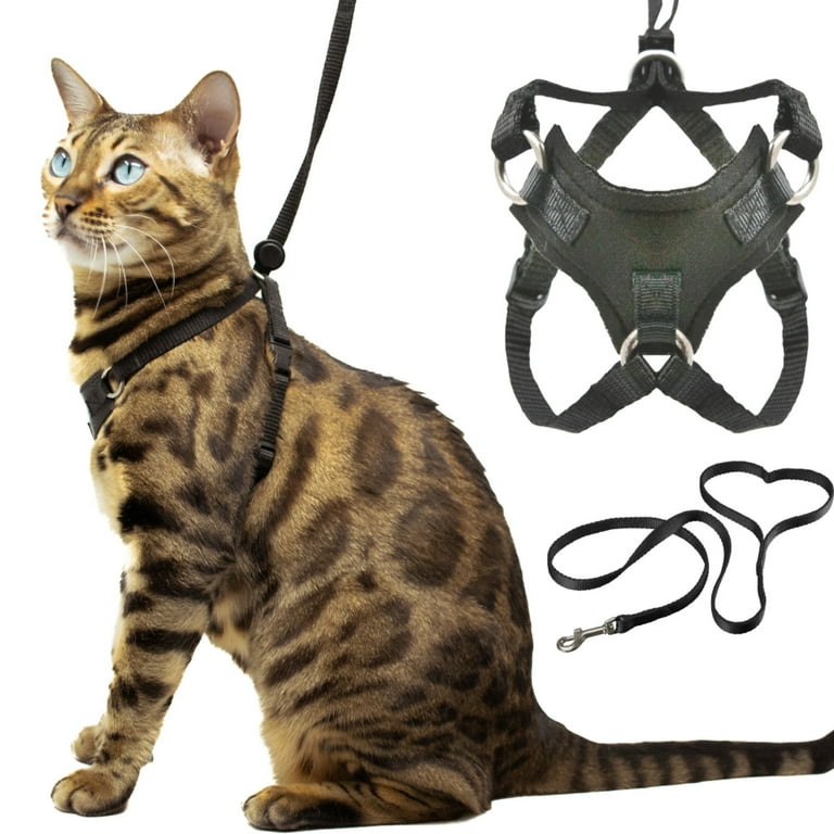 Houdini Cat Harness and Leash Escape Resistant Light and Safe Walmart