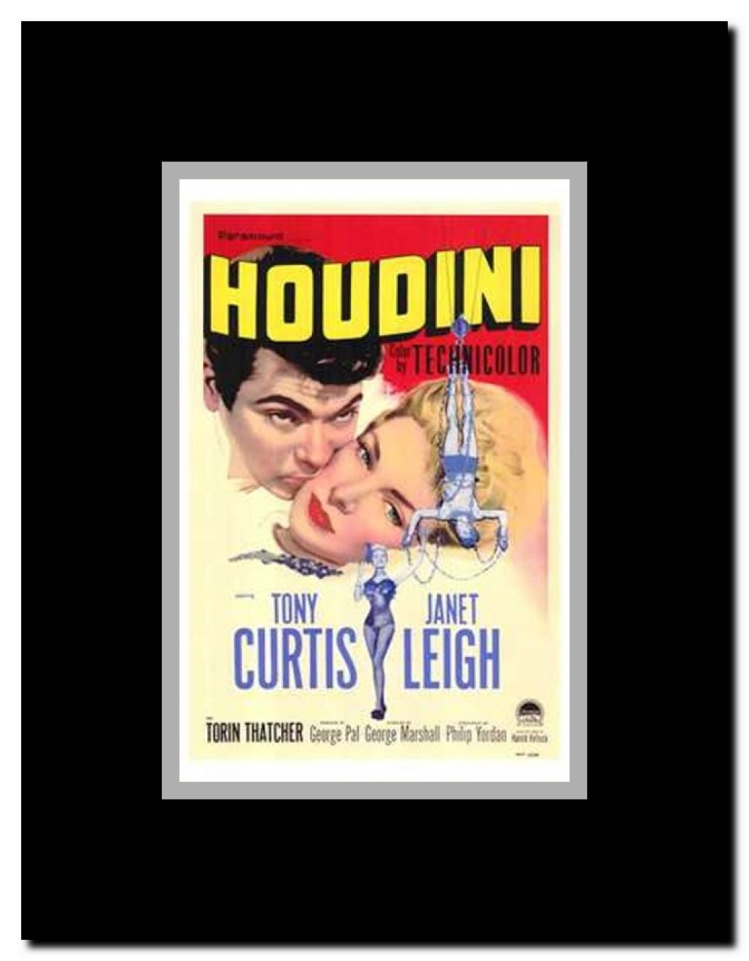 Houdini Framed Movie Poster