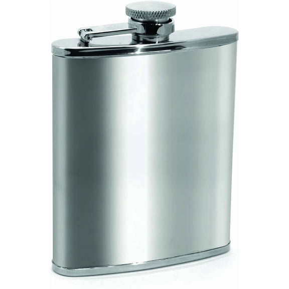 Houdini Pocket Flask (6-Ounce, Stainless Steel)