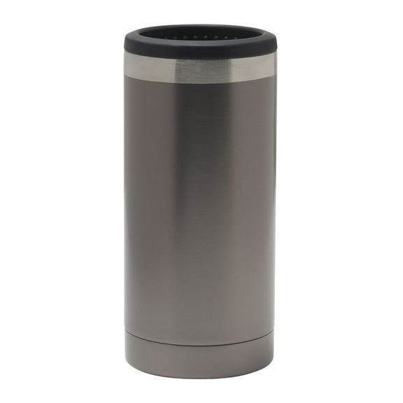 Houdini Slim Can Cooler 12-ounce Gunmetal