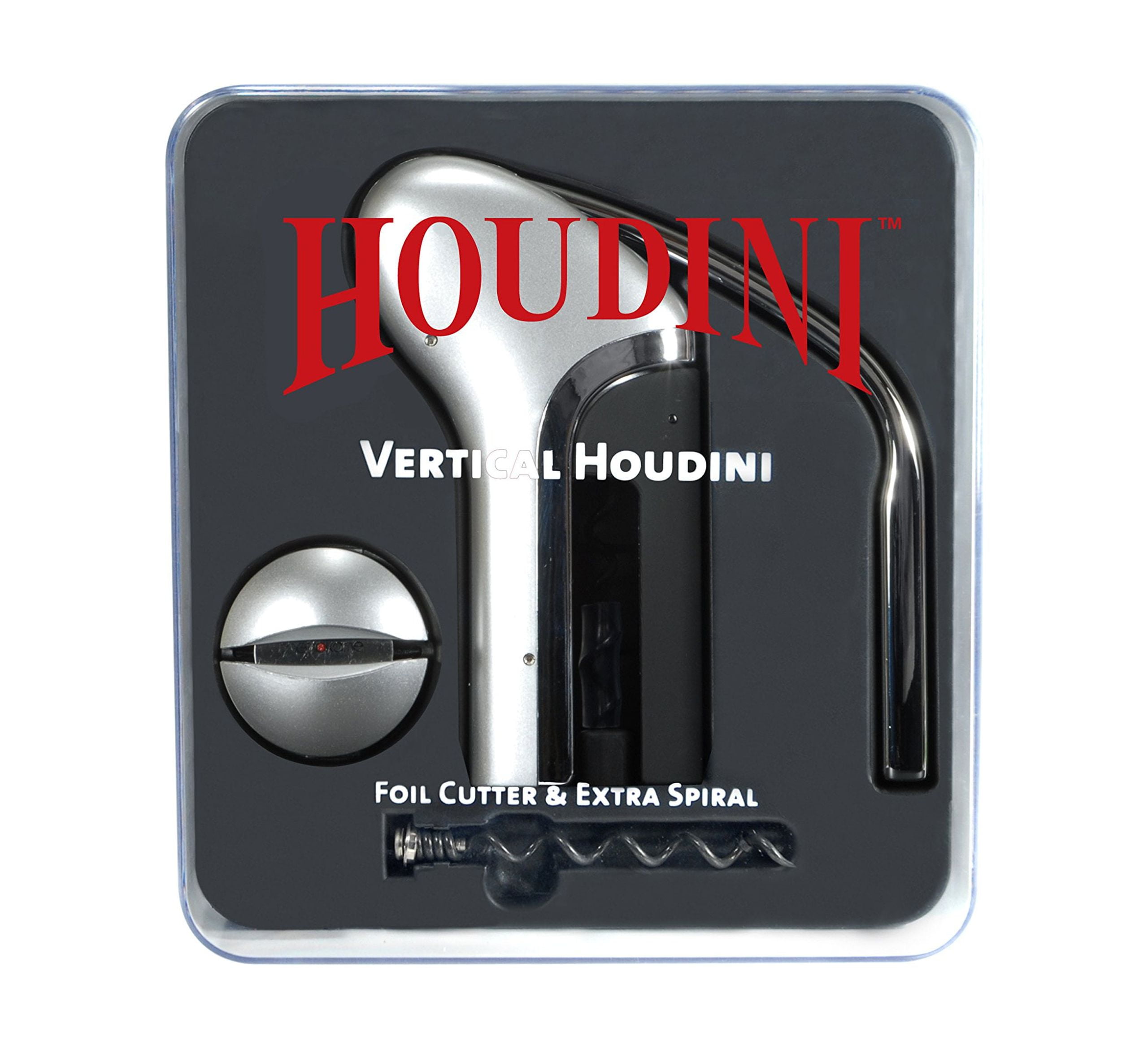 Houdini W2206 Vertical Wine Opener, Silver