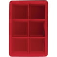 thumbnail image 1 of Houdini Red Silicone Ice Tray, 1 of 3