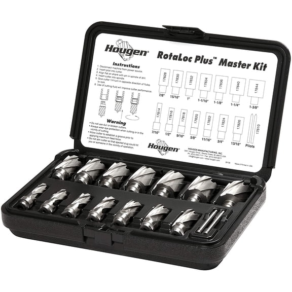 Hougen 17808 RotaLoc Plus Master Kit