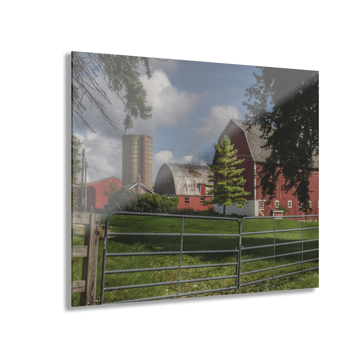 Hough Road Reds Barn Boutique Modern Farmhouse Photographic Wall Art