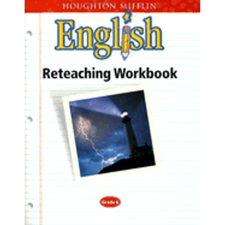 Pre-Owned Houghton Mifflin English: Reteaching Workbook Grade 6 Paperback