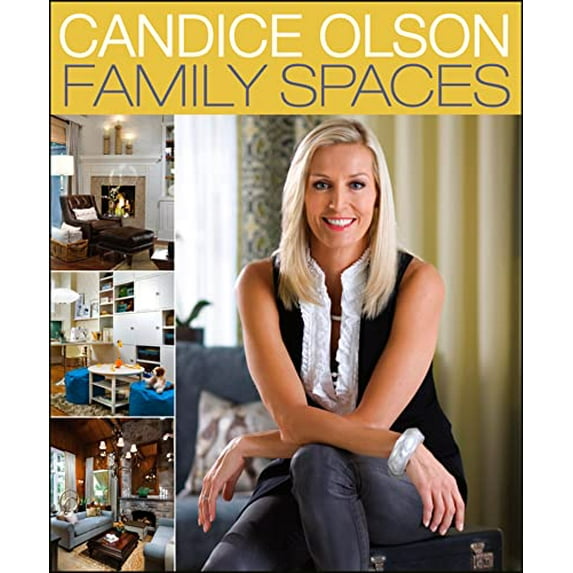 Pre-Owned Houghton Mifflin Harcourt Candice Olson Family Spaces Book, 9781118276679, 1118276671, Paperback, 1 edition