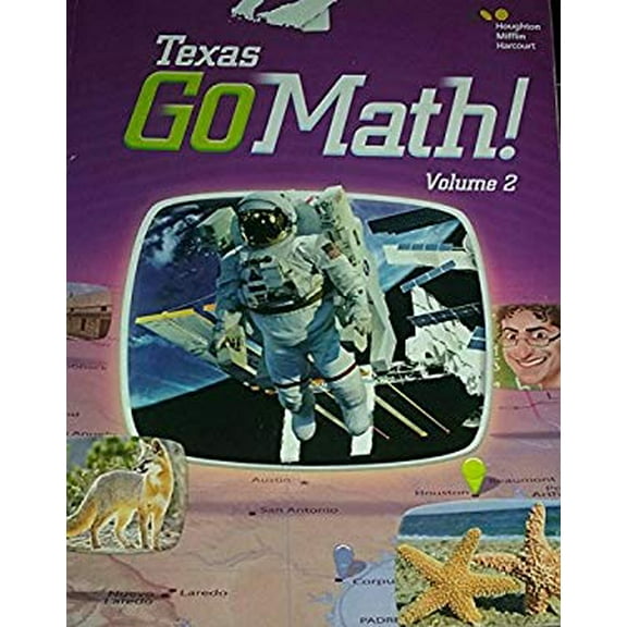 Pre-Owned Go Math! Texas Grade 3: 2 (Houghton Mifflin Harcourt Go Math!) Paperback