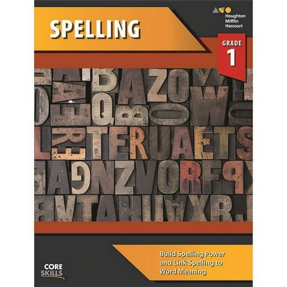 Houghton Mifflin Harcourt SV-9780544267787BN 3 Each Core Skills Spelling Workbook - Grade 1