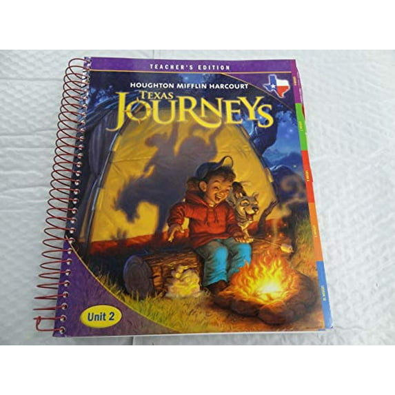 Pre-Owned Houghton Mifflin Harcourt Texas Journeys Grade 3 Unit 2 Teacher's Edition Paperback