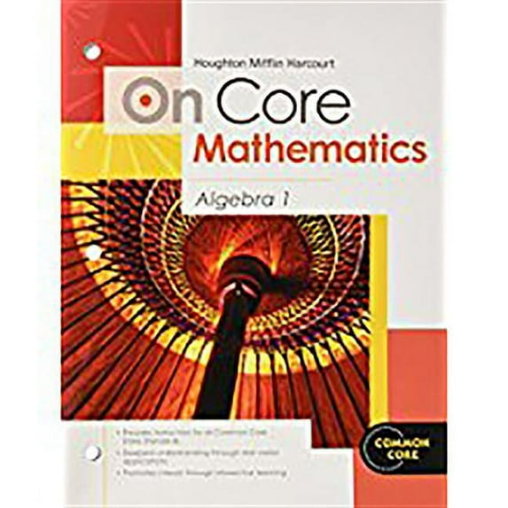 Houghton Mifflin Harcourt on Core Mathem Student Worktext Algebra 1 2012, (Paperback)