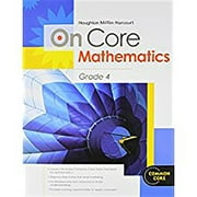Houghton Mifflin Harcourt on Core Mathematics: Houghton Mifflin Harcourt on Core Mathematics : Student Workbook Grade 4 (Paperback)