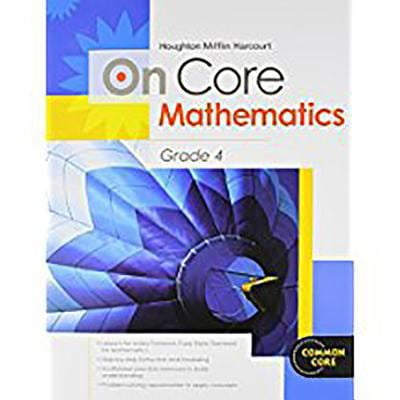 Pre-Owned Houghton Mifflin Harcourt on Core Mathematics: Student Workbook Grade 4 (Paperback) 0547575181 9780547575186