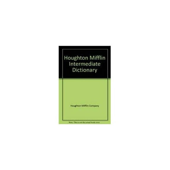 Pre-Owned Houghton Mifflin intermediate dictionary (Hardcover) 0395383927 9780395383926