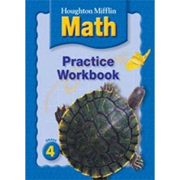 Pre-Owned Houghton Mifflin Math: Practice Book Grade 4 (Paperback) 0618698779 9780618698776