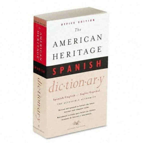 Houghton Mifflin Spanish Dictionary Printed Book