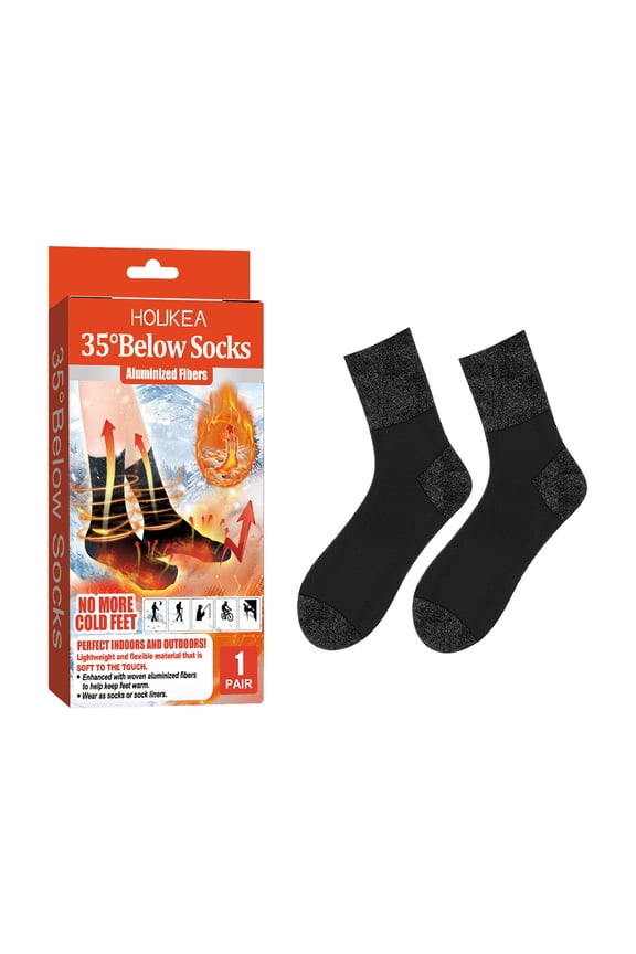 35 Below Socks, Winter Outdoor Sports Skiing Skin Friendly Breathable Foot Warm Heating Socks