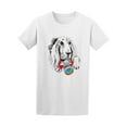 thumbnail image 1 of Hound Dog With Camera Sketch Tee - Image by Shutterstock, 1 of 2