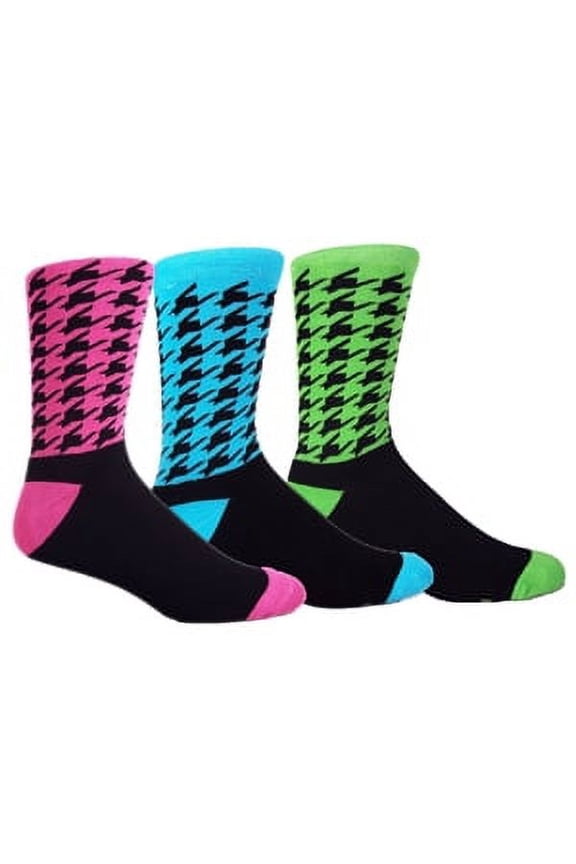 Houndstooth Crew 3-Pack