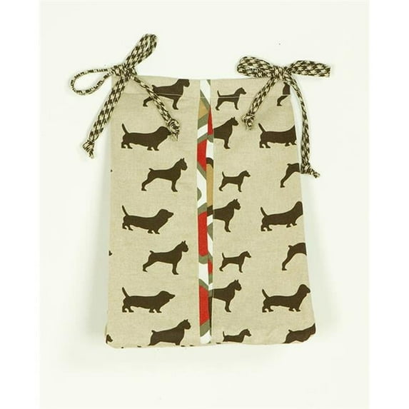 Houndstooth Diaper Stacker